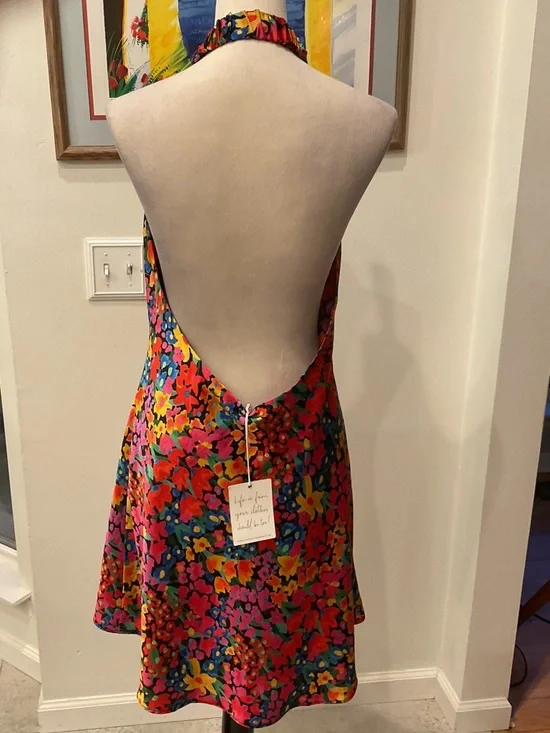 Show Me Your MuMu Jasmine Halter Mini Dress - Picture 9 of 15